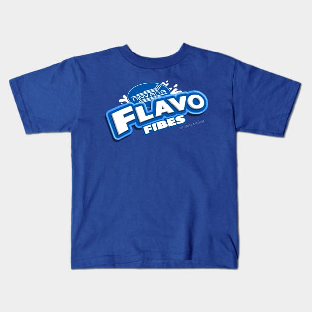 Getting Fat on Flavo Fibes Kids T-Shirt by boltfromtheblue